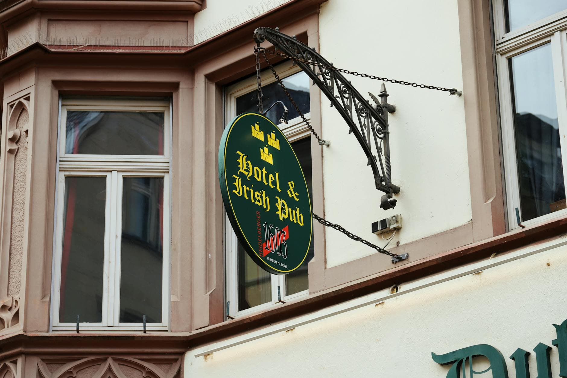 Professional accountant reviewing hospitality accounts for a restaurant or pub business in the UK.